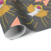 Vrolijk kerstfeest Sun Moon Angel, Art by Kids :) Cadeaupapier (Rol Hoek)