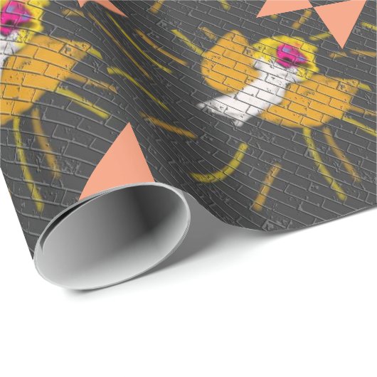 Vrolijk kerstfeest Sun Moon Angel, Art by Kids :) Cadeaupapier (Rol Hoek)