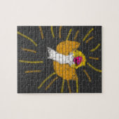 Vrolijk kerstfeest Sun Moon Angel, Art by Kids :) Legpuzzel (Horizontaal)