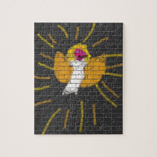 Vrolijk kerstfeest Sun Moon Angel, Art by Kids :) Legpuzzel (Verticaal)