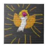 Vrolijk kerstfeest Sun Moon Angel, Art by Kids :) Tegeltje (Voorkant)