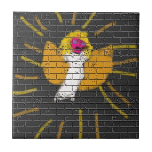 Vrolijk kerstfeest Sun Moon Angel, Art by Kids :) Tegeltje (Voorkant)