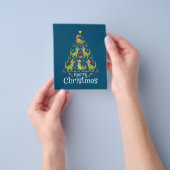 Vrolijk kerstfeest T Rex Boys Kinder kerstboom Rex Flyer (Hand)