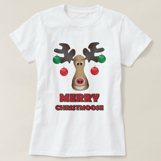 Vrolijk kerstfeest! t-shirt (Design voorkant)