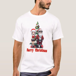 Vrolijk kerstfeest t-shirt