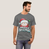 Vrolijk kerstfeest T-Shirt (Voorkant volledig)