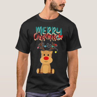 Vrolijk kerstfeest t-shirt