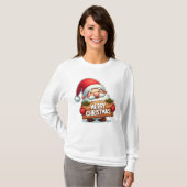 vrolijk kerstfeest t-shirt (Voorkant volledig)