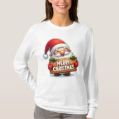 vrolijk kerstfeest t-shirt (Voorkant)