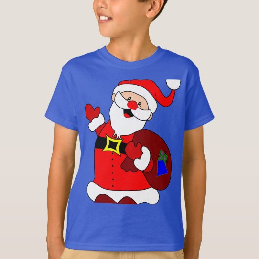 Vrolijk kerstfeest! t-shirt (Voorkant)