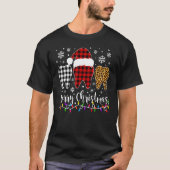 Vrolijk kerstfeest t-shirt (Voorkant)