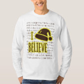 Vrolijk kerstfeest t-shirt (Voorkant)