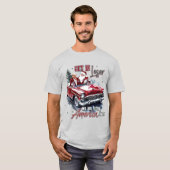 Vrolijk kerstfeest t-shirt (Voorkant volledig)