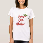 Vrolijk kerstfeest T-shirt (Voorkant)