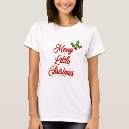 Vrolijk kerstfeest T-shirt