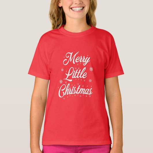 Vrolijk kerstfeest T-shirt (Voorkant)