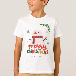 Vrolijk kerstfeest t-shirt