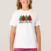 Vrolijk kerstfeest T-Shirt (Voorkant)