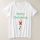 Vrolijk kerstfeest T-Shirt (Design voorkant)