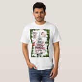 Vrolijk kerstfeest t-shirt (Voorkant volledig)