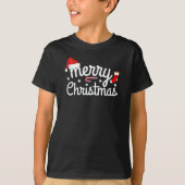 Vrolijk kerstfeest T-Shirt (Voorkant)
