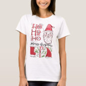 Vrolijk kerstfeest t-shirt (Voorkant)