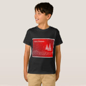 Vrolijk kerstfeest t-shirt (Voorkant volledig)