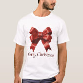 Vrolijk kerstfeest t-shirt (Voorkant)