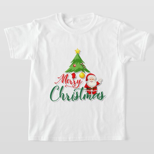 Vrolijk kerstfeest t-shirt