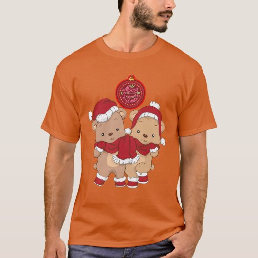 Vrolijk kerstfeest **##### t-shirt (Voorkant)