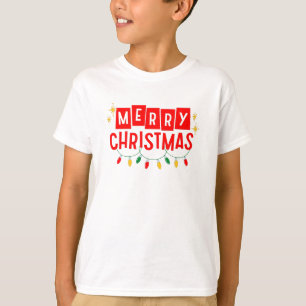 Vrolijk kerstfeest t-shirt