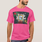 Vrolijk kerstfeest t-shirt (Voorkant)