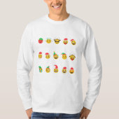 Vrolijk kerstfeest t-shirt (Voorkant)
