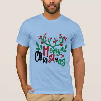 Vrolijk kerstfeest T, shirt