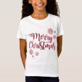 Vrolijk kerstfeest t-shirt (Voorkant)