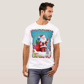 Vrolijk kerstfeest t-shirt (Voorkant volledig)