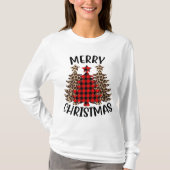 Vrolijk kerstfeest t-shirt (Voorkant)
