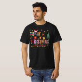 Vrolijk kerstfeest T-Shirt (Voorkant volledig)