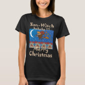 Vrolijk kerstfeest t-shirt (Voorkant)