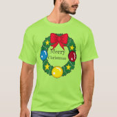 vrolijk kerstfeest: t-shirt (Voorkant)