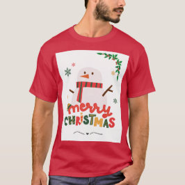 Vrolijk kerstfeest t-shirt