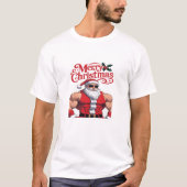 Vrolijk Kerstfeest T-shirt 2026 (Voorkant)