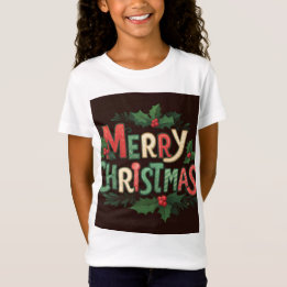 Vrolijk kerstfeest T-shirt – Holiday Cheer &
