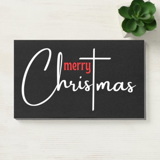 Vrolijk kerstfeest T-Shirt Post-it® Notes (Kantoor)