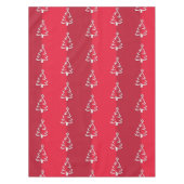 Vrolijk kerstfeest tafelkleed (Voorkant)