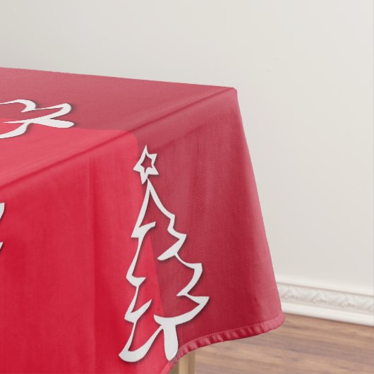 Vrolijk kerstfeest tafelkleed (Voorbeeld)