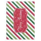 Vrolijk kerstfeest tafelkleed (Voorkant)