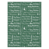 Vrolijk kerstfeest tafelkleed (Voorkant)