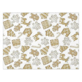 "Vrolijk kerstfeest" Tafelkleed (Voorkant (Horizontaal))