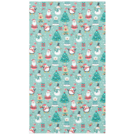 Vrolijk kerstfeest tafelkleed